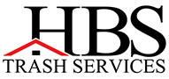HBS Trash services logo
